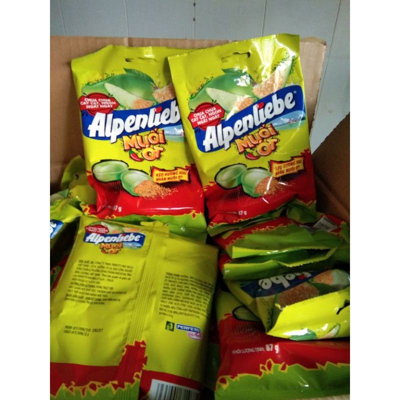 10 Viên Kẹo Anbebe Vị Xoài Nhân Muối Ớt Siêu Ngon