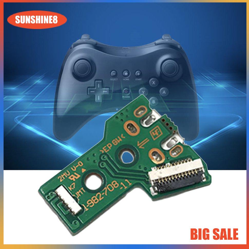 【SUN】JDS-055 Handle charging socket switch board 12PIN cable Module for ps4