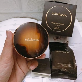 1 LÕI PHẤN NƯỚC Sulwhasoo perfecting intense cushion tone 13 LIGHT PINK (cho da trắng; sáng) - Chính hãng