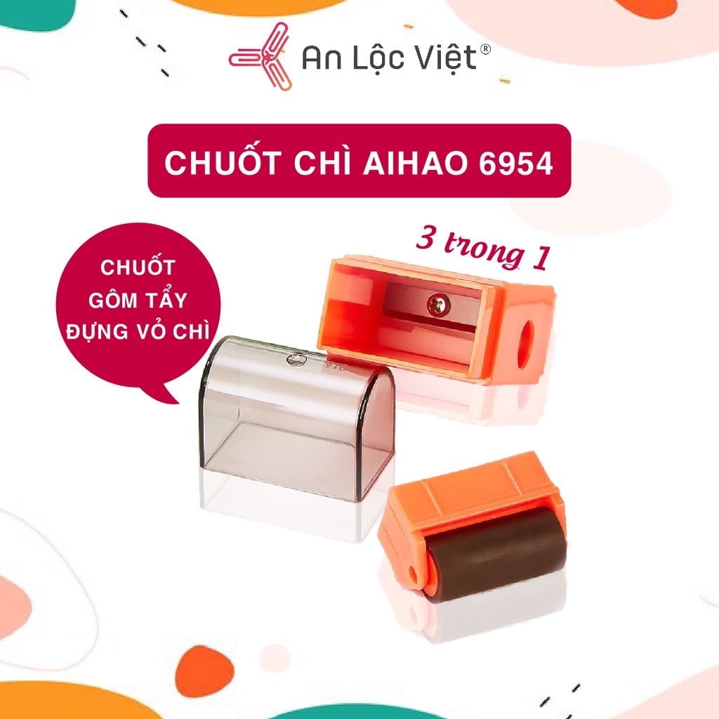 Chuốt Chì Nhỏ Gọn, Hiện Đại Aihao 6954 - Tích Hợp 3 Trong 1