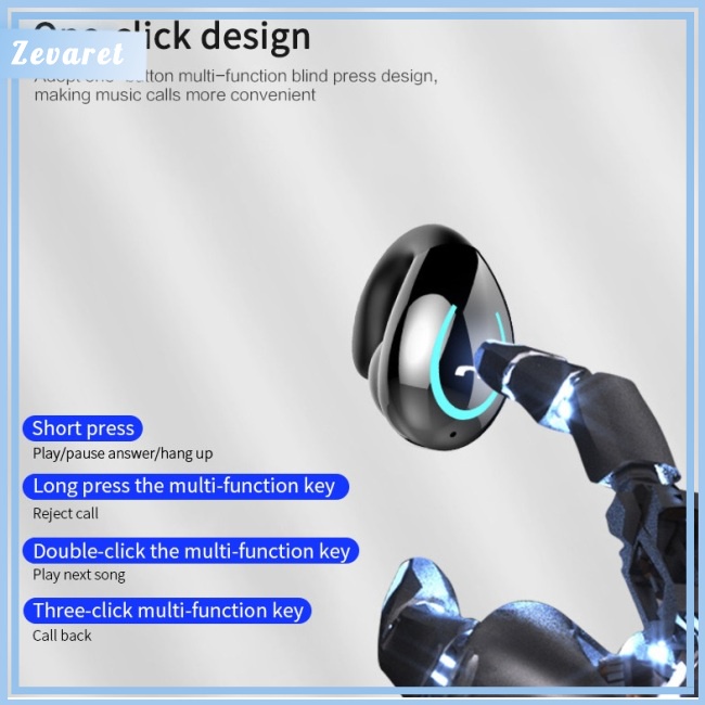 Tai Nghe Bluetooth Không Dây Mini Zevaret Yx08