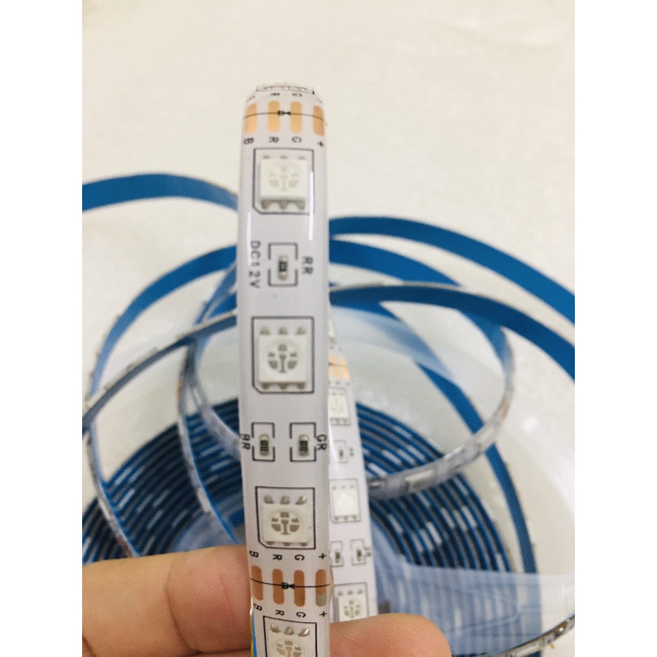 Cuộn Led dây dán 12V 5050 RGB nhiều màu, cuộn 5M
