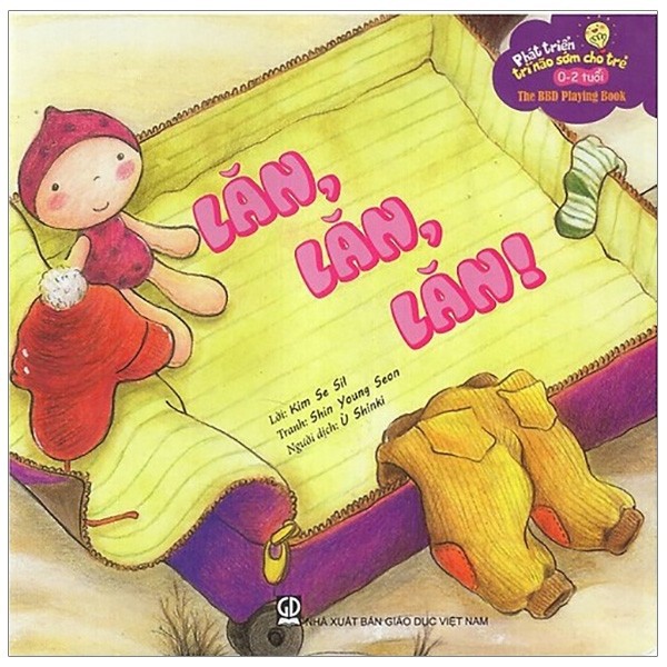 Sách - Lăn, Lăn, Lăn - Phát Triển Trí Não Sớm Cho Trẻ 0-2 Tuổi