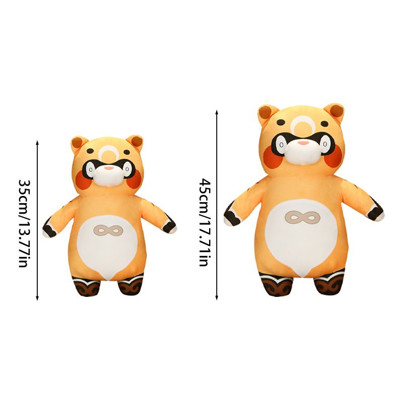 45cm Genshin Impact Xiangling Gouba Panda Toy Plush Kawaii Doll Gifts For Fans