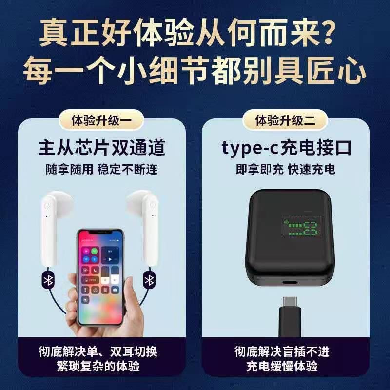 Tai Nghe Bluetooth Không Dây Âm Thanh Chất Lượng Cao Cho Huawei Oppo Applevivo | BigBuy360 - bigbuy360.vn