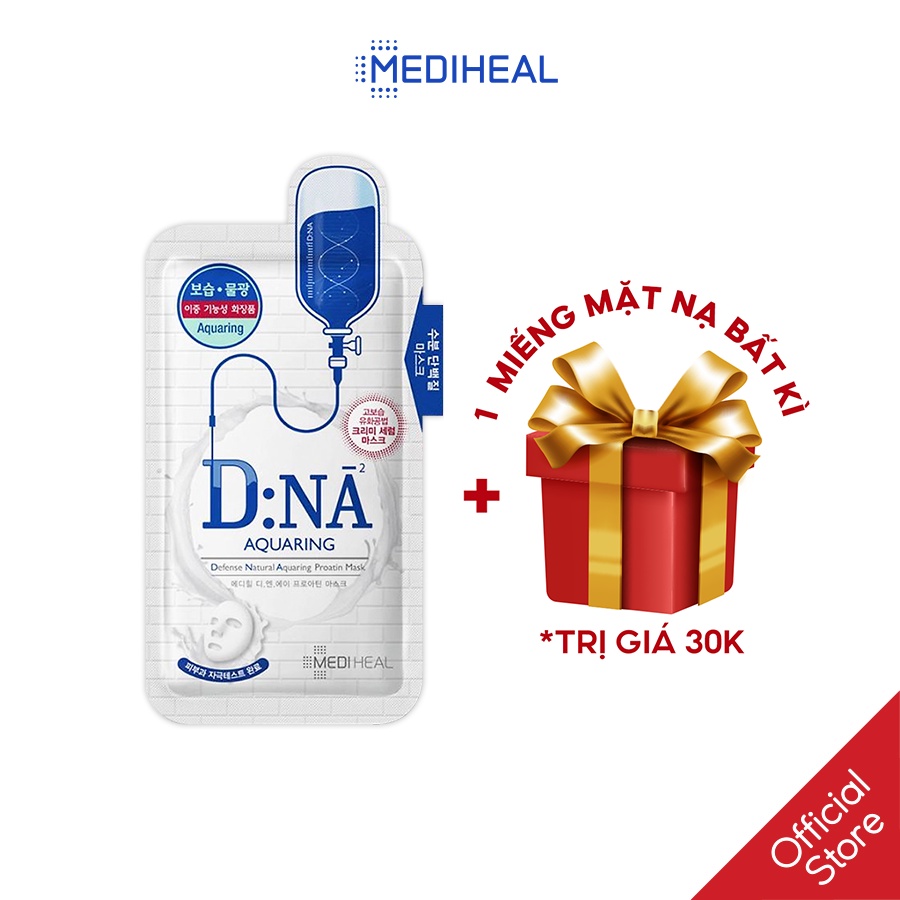 [Nhập mã COSMH22 giảm 8%]Mặt Nạ Cung Cấp Dưỡng Chất Phục Hồi Làn Da Mediheal D:NA Proatin Mask 25ml [K21]