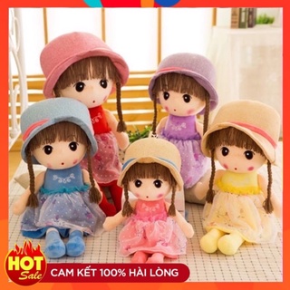 Búp Bê Váy Hoa Cao 45cm Cao Cấp Nhiều Mầu