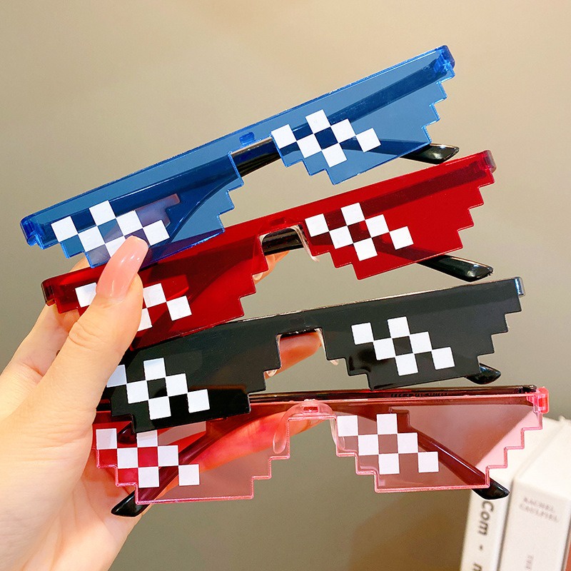 Kính Thug Life Loại 6 chấm - KÍNH MÁT CỰC NGẦU MINECRAFT Mẫu mới Hot Trend