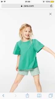 Áo thun zara kid size 13/14