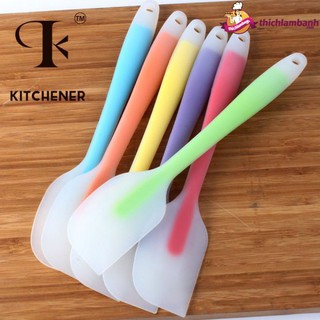 Cây spatula vét bột silicon 28cm