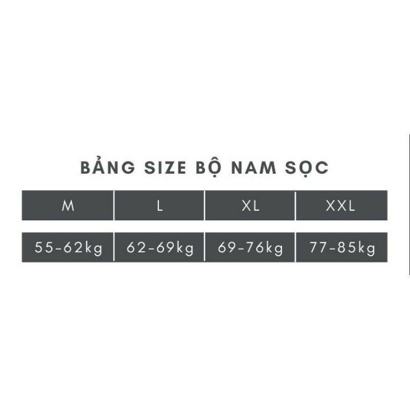 Bộ Thể Thao Nam Kẻ Ngang Trẻ Trung Thơm Mát