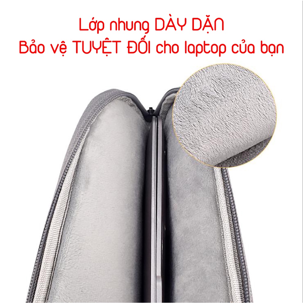 Túi Đựng Laptop - Túi Chống Sốc Macbook CAO CẤP 13.3 Inch - 14 Inch - 15 Inch - 15.6 Inch