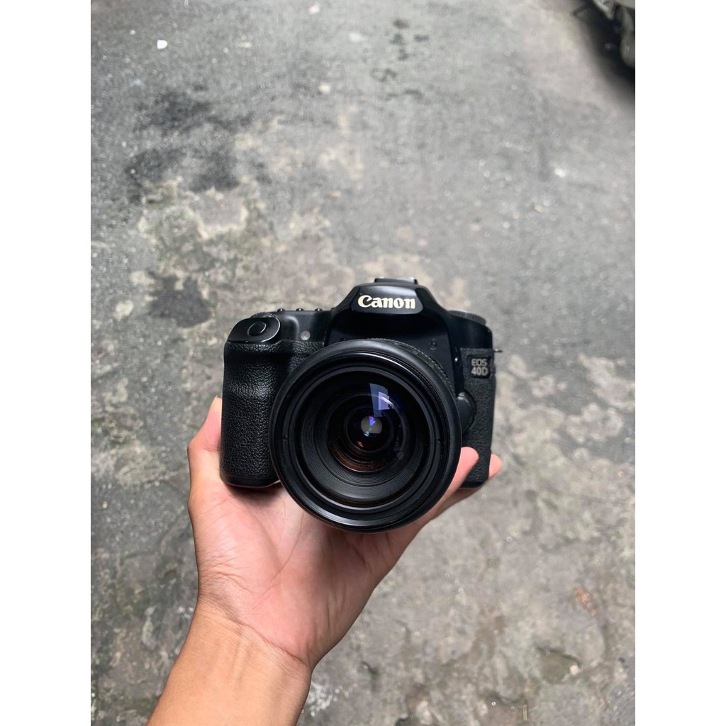 Bộ máy ảnh canon 40D Kèm lens 18-55