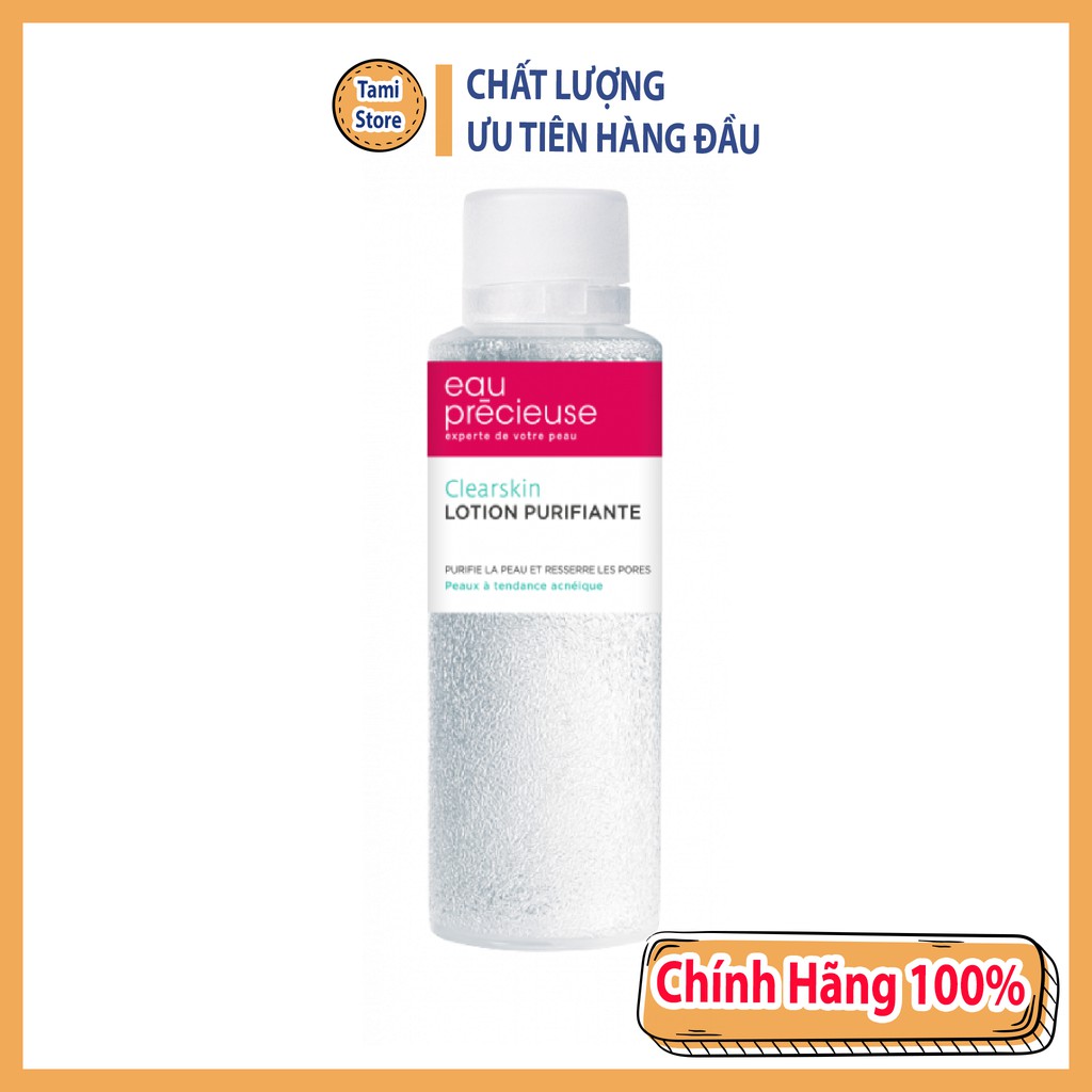 Nước Cân Bằng Da Eau Precieuse Làm Sạch Sâu Dành Cho Da Dầu Mụn Nhạy Cảm Nội Địa Pháp 375ml