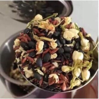 2kg Trà gạo lứt đỗ đen đỗ đỏ hoa nhài thơm ngon