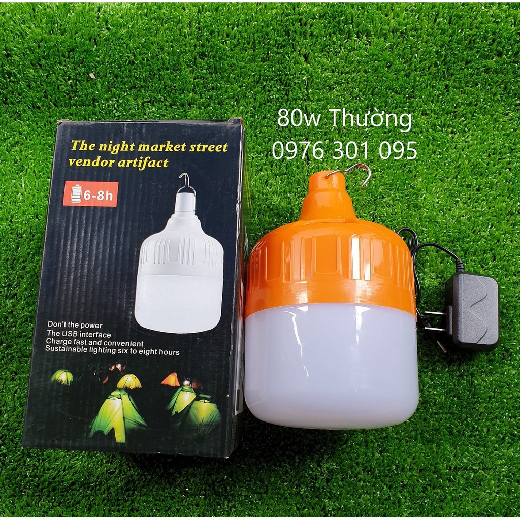 Bóng Trụ Led Sạc Tích Điện 30w, 50w, 80w, 100w