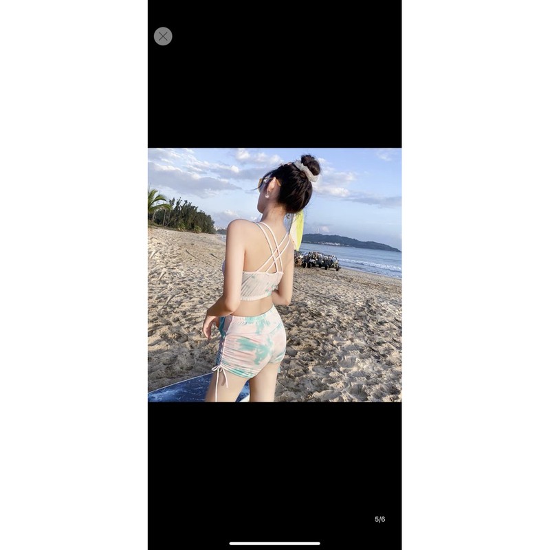 Set đồ bơi màu loang | BigBuy360 - bigbuy360.vn