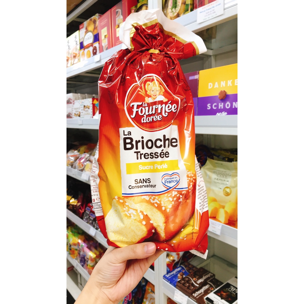 Bánh mỳ hoa cúc Harrys Brioche Pháp 210-500g, Hàng mới về hàng tuần