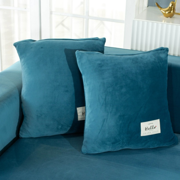 Vỏ bọc đệm ghế sofa bằng vải lông spandex co giãn mới để trang trí nhà cửa