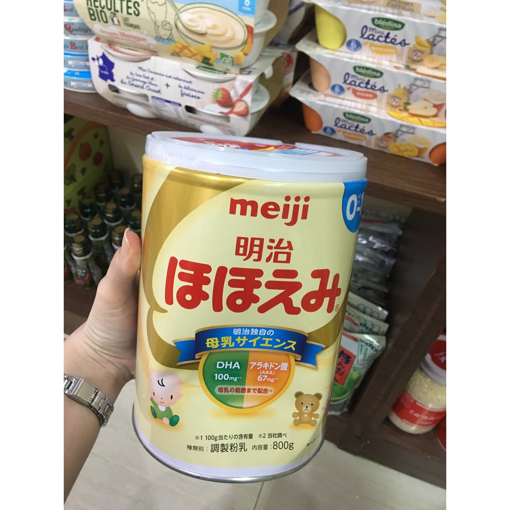 Sữa Meiji 0-1 nội địa Nhật Bản 800g