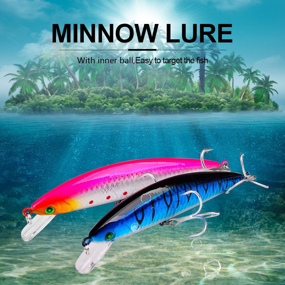 Mồi Câu Cá Nhân Tạo Bằng Nhựa Cứng Chuyên Dụng