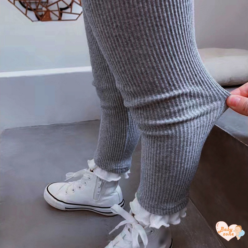 Quần Legging Màu Sắc Đơn Giản Cho Bé Gái