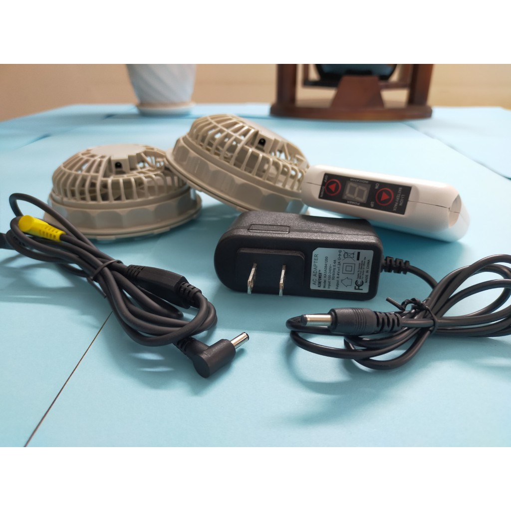 Áo Điều Hòa, Áo Khoác Quạt Gió Công Nghệ Nhật Bản - Màu Cam | BigBuy360 - bigbuy360.vn