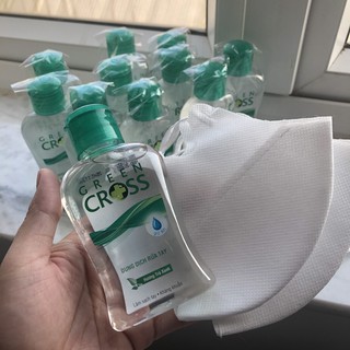 Gel/ nước rửa tay khô diệt khuẩn green cross - 60ml - 100ml