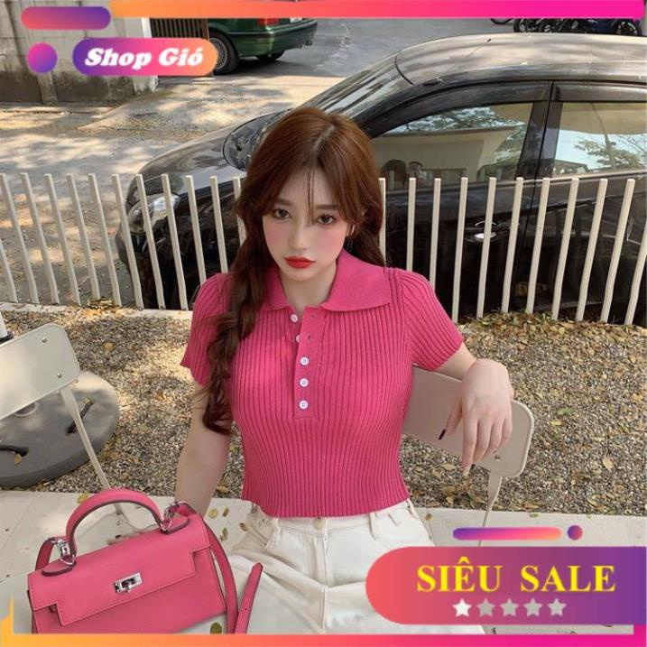 [SALE SOCK] áo thun polo tay ngắn dệt kim mẫu thiết kế mới hot nhất năm