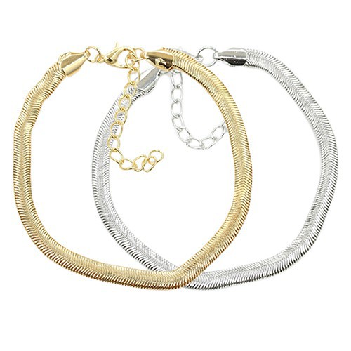 Lắc chân bằng hợp kim nhôm thiết kế độc đáo thời trang cho nữ | BigBuy360 - bigbuy360.vn