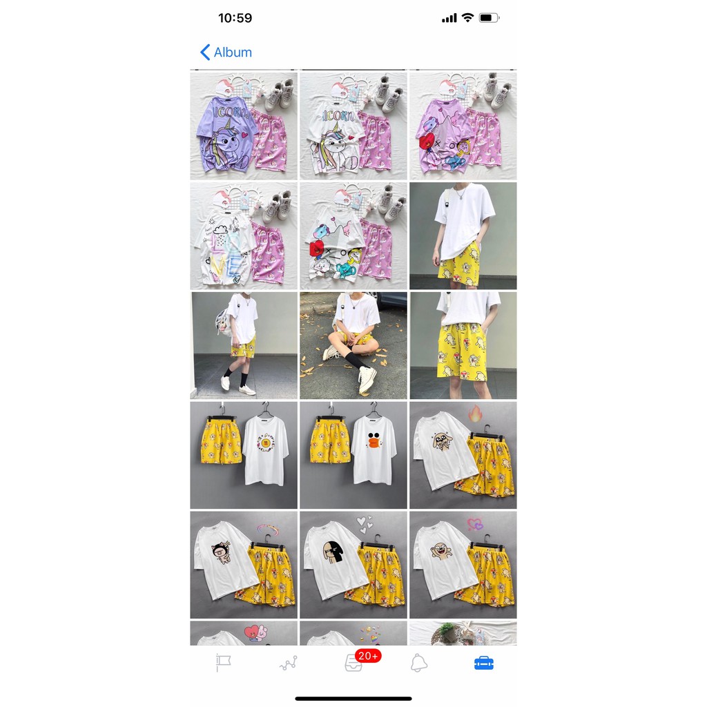 Set Bộ Thun Đùi Oversize Ulzzang Unisex Dáng Rộng, Bộ Thun Tay Lỡ Phối Quần Cartoon Đùi - MM