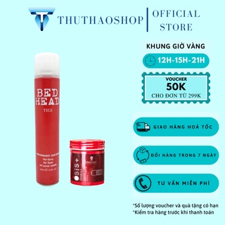 Gôm xịt tóc tigi bed head 360ml - sáp vuốt tóc nam osi thrill siêu thơm !!!