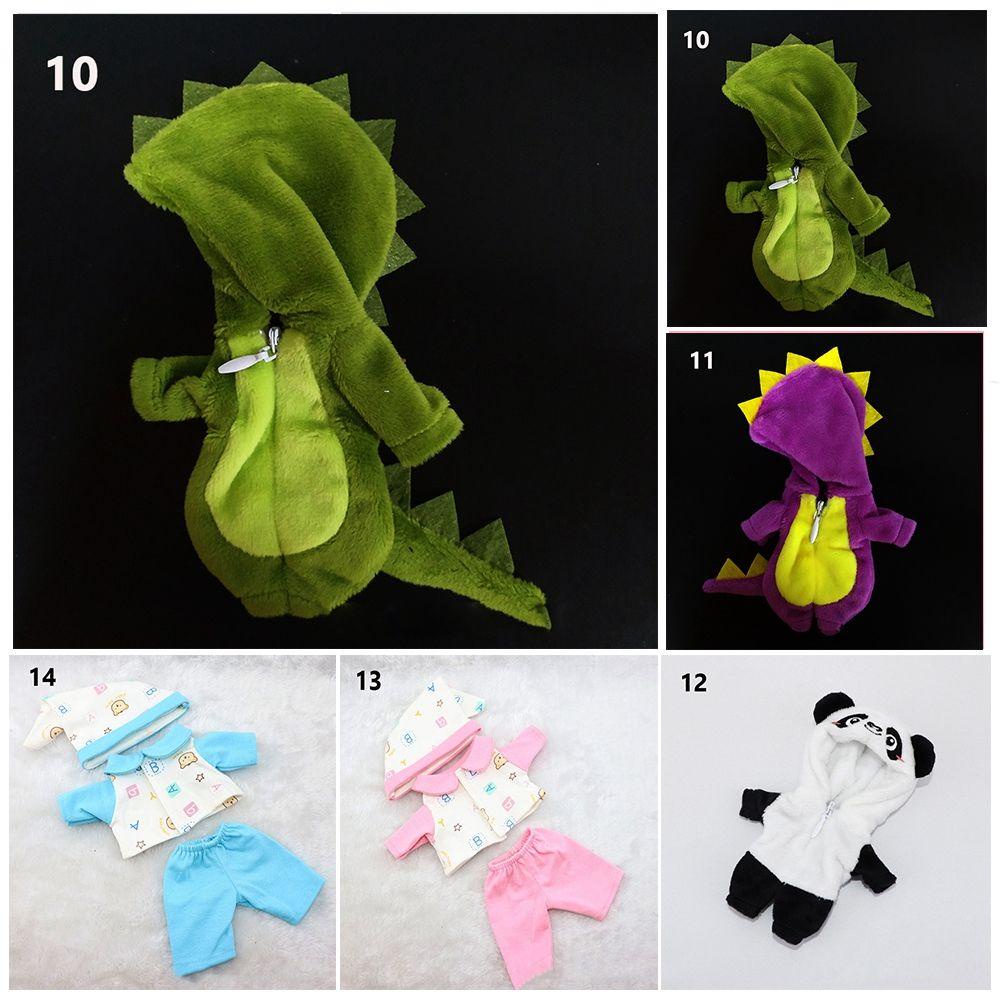 Bộ Đồ Ngủ Lông Cừu 25cm Họa Tiết Hoạt Hình Cho Búp Bê