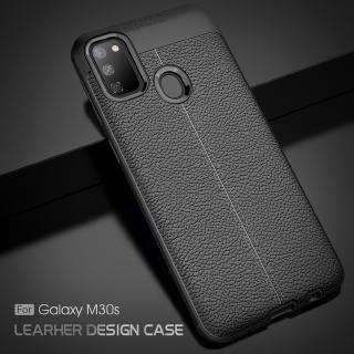 Ốp lưng điện thoại bằng TPU Litchi dành cho Samsung Galaxy M30s