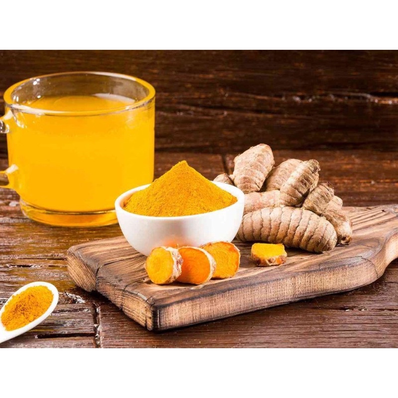 Nghệ bột vàng nguyên chất_Hỗ trợ giảm các triệu chứng đau dạ dày, làm đẹp da