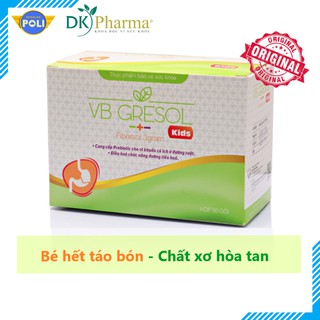 [Hết Táo Bón] Chất xơ hòa tan cho bé – VB Gresol kids ® (30 gói)