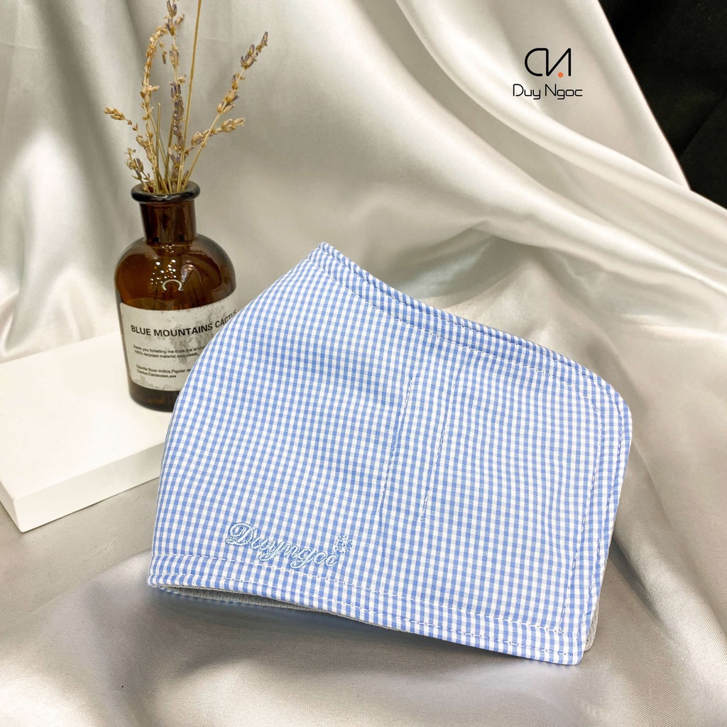 Khẩu trang Vải che tai Caro Nhỏ Cao Cấp Duy Ngọc - Chống tia UV đến 98%, kiểu dáng thời trang ( 5144 )