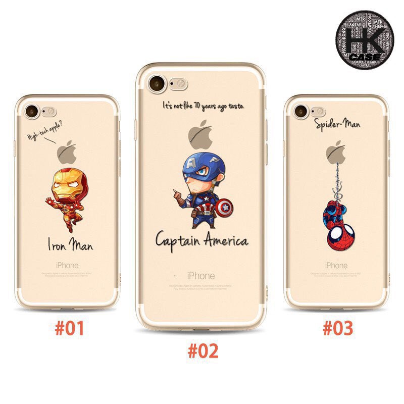 Ốp IPHONE - Ốp Lưng - M385 Marvel