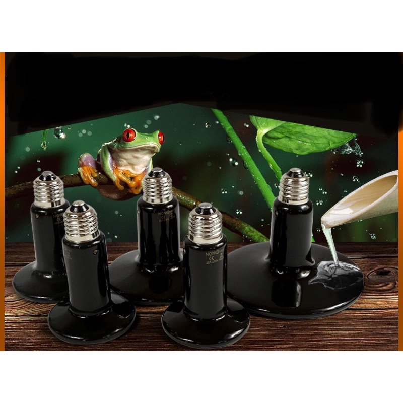 Đèn sưới sứ hồng ngoại xa Nomoy Pet dùng cho thú cưng bò sát