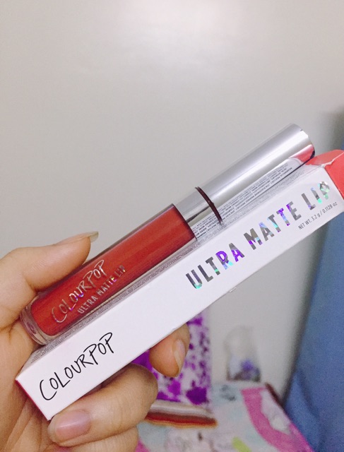 Colourpop Mama 2018 cam cháy ánh hồng.