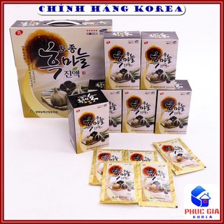 Nước tỏi đen hàn quốc kanghwa, hộp 30 gói - tinh chất tỏi đen chính hãng