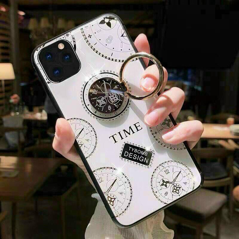 Ốp điện thoại Cao Cấp Tybomb Kèm Giá Đỡ iring Cho 13promax, 12promax, 11promax, 11, 7plus, xsmax, x, 8plus