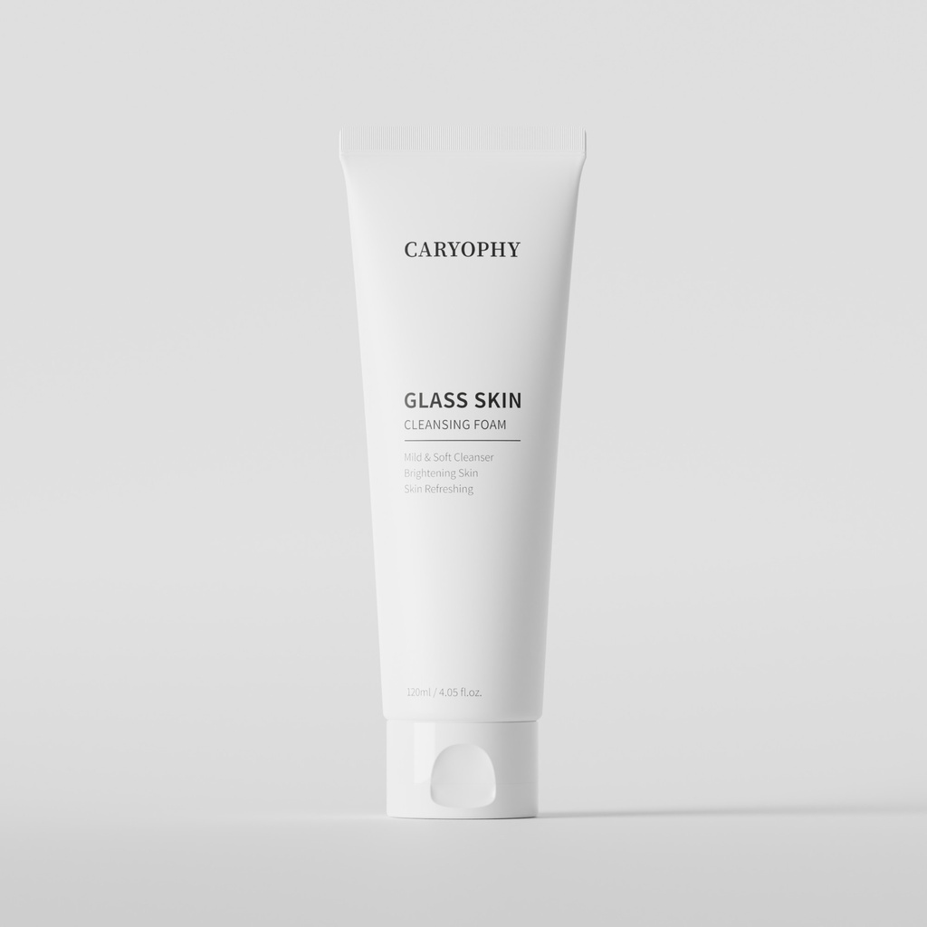 Sữa Rửa Mặt Sáng Da Caryophy Glass Skin Cleasing Foam 120ml