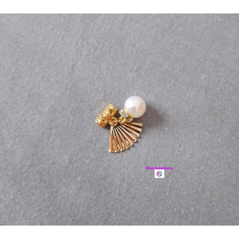 Charm ống lùa hạt châu cao cấp mic phụ kiện làm handmade xinh xinh tại ThuyLamShop