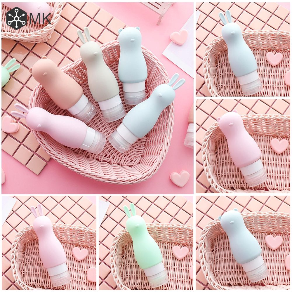 Lọ silicone chiết dầu gội / mỹ phẩm tiện lợi