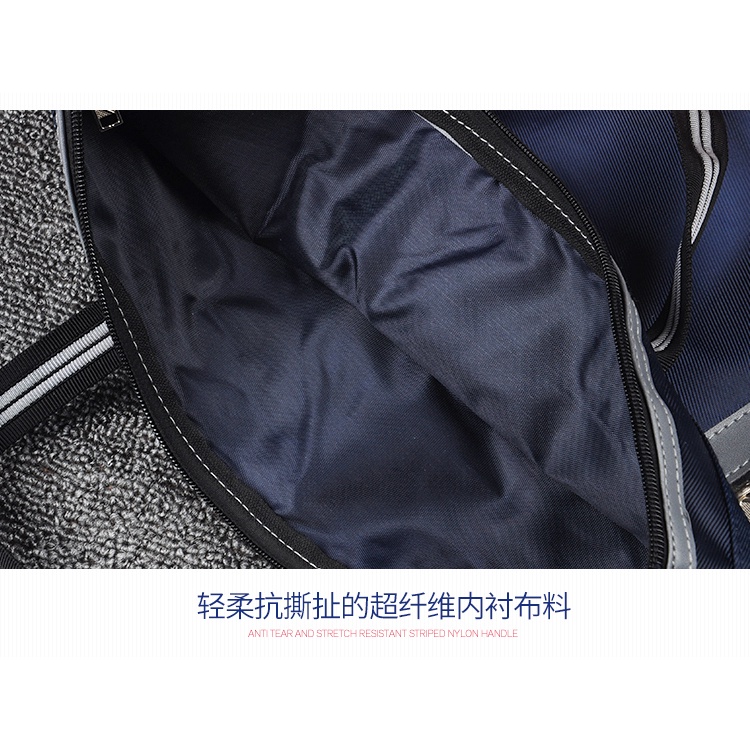 Túi đựng hồ sơ khổ A4 bằng vải Canvas chống thấm nước có khóa kéo in logo quảng cáo | BigBuy360 - bigbuy360.vn