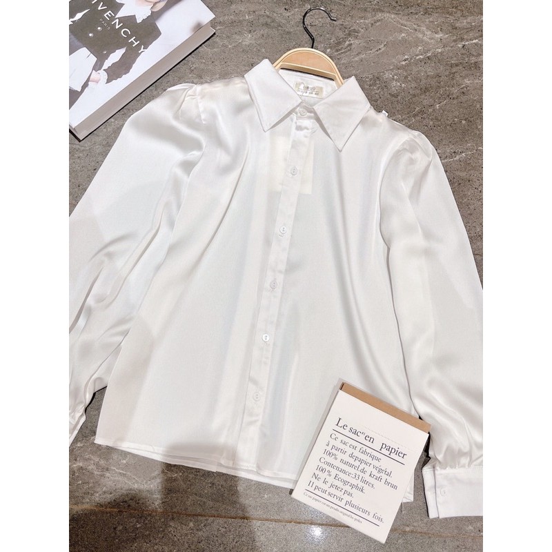 [Mã WASTUP giảm 10% tối đa 30K đơn 99K] ⚡️BÁN SỈ⚡️Áo sơmi tay bồng chất tơ sống sang chảnh | BigBuy360 - bigbuy360.vn