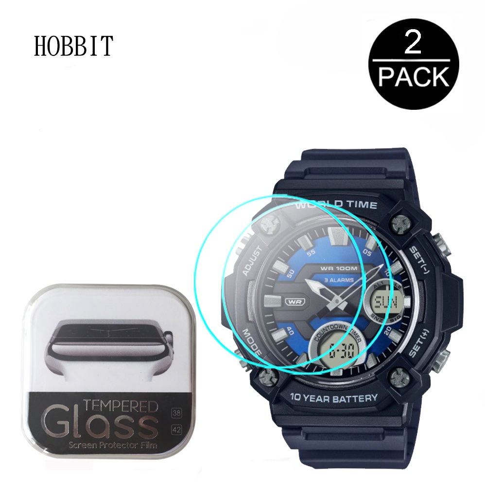 Set 2 Kính Cường Lực Cao Cấp Bảo Vệ Màn Hình Điện Thoại Casio AEQ-120W MW-610H