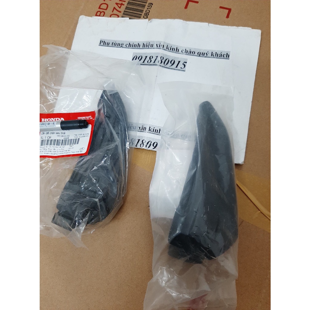 Cần để chân sau đen mờ sh 300i sh 350i sh việt 2012 đến 2022 honda miếng nhôm đen mờ