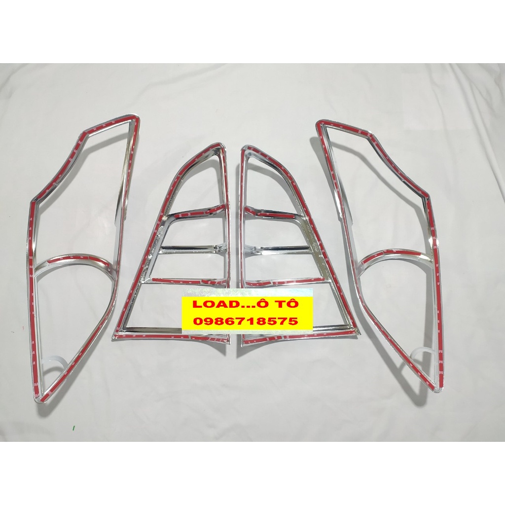 Ốp Viền Đèn Pha Hậu Xe Toyota Innova 2008-2016 Mạ Crom Sáng Bóng Cao Cấp Nhất Thị Trường